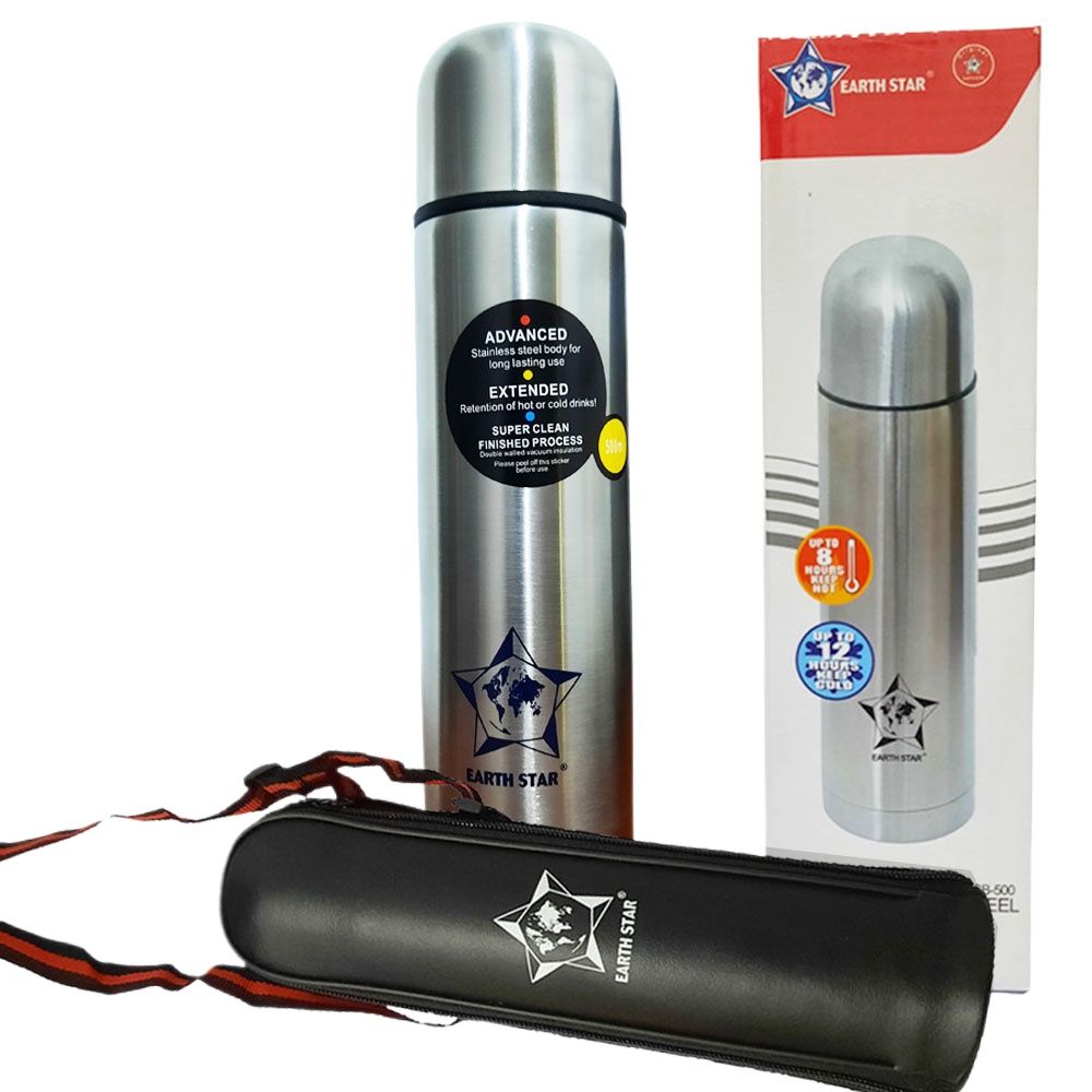 Mega star stainless steel vacuum fashion flask