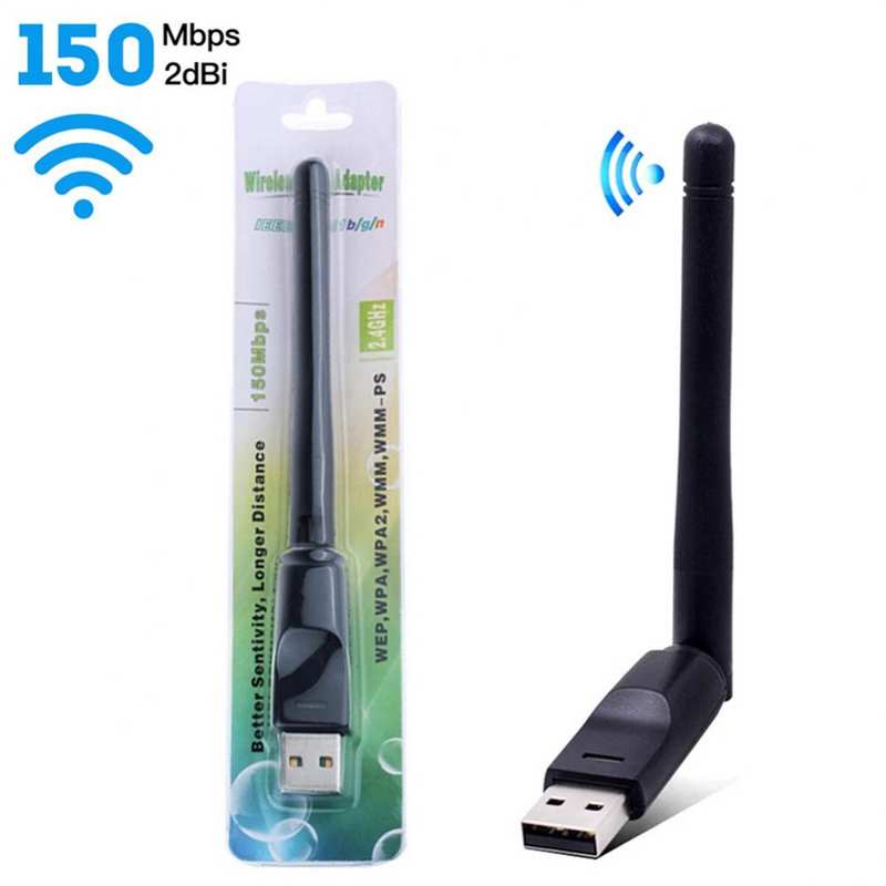 USB Wifi Adapter Wireless Network Card 150Mbps 2.4G Wifi dongle Network Card PC wifi receiver. 