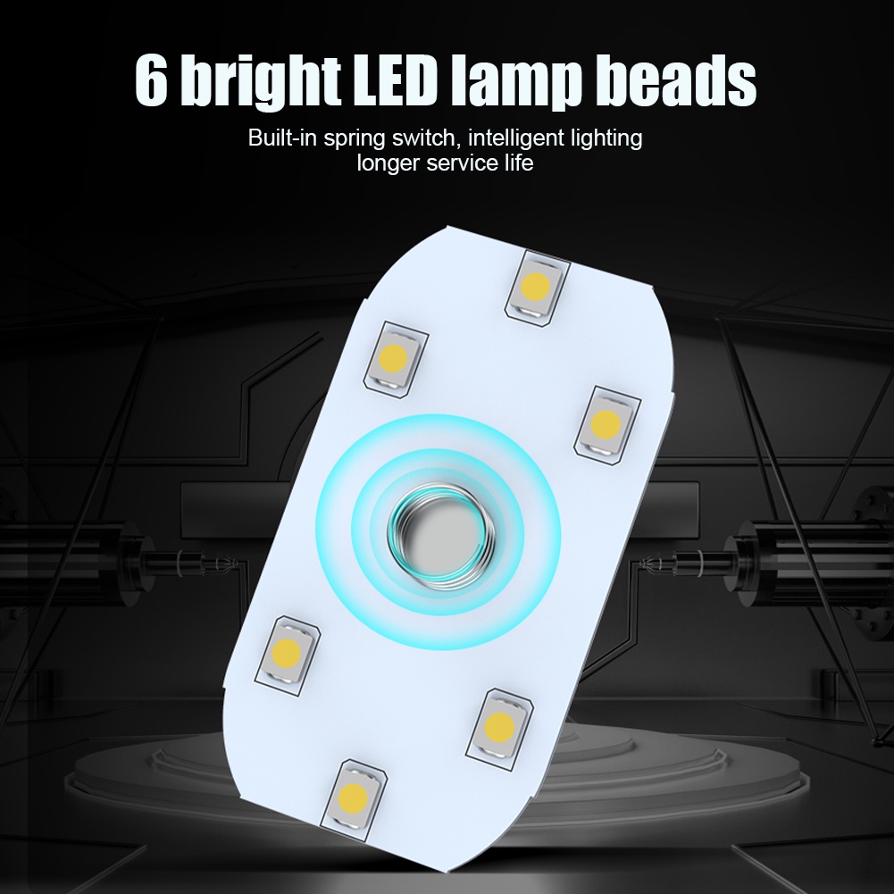 USB MINI Lights Magnetic Touch Light Ceiling Lamp Indoor Car Lighting SB Rechargeable Ceiling Reading Light Map Dome Light Car Interior Light. 