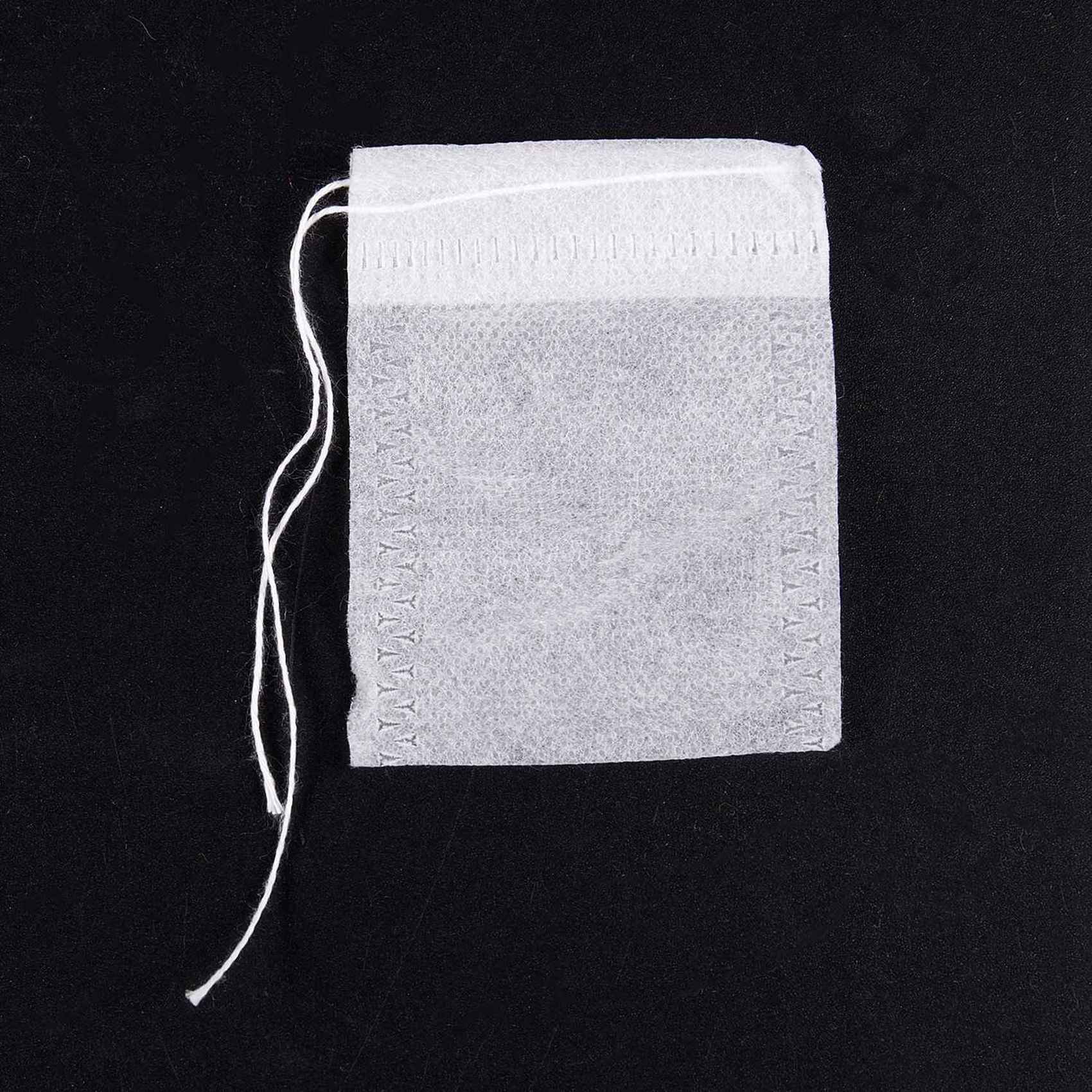 400 Pcs Disposable Empty Tea Bag String Heat Seal Filter Paper. 