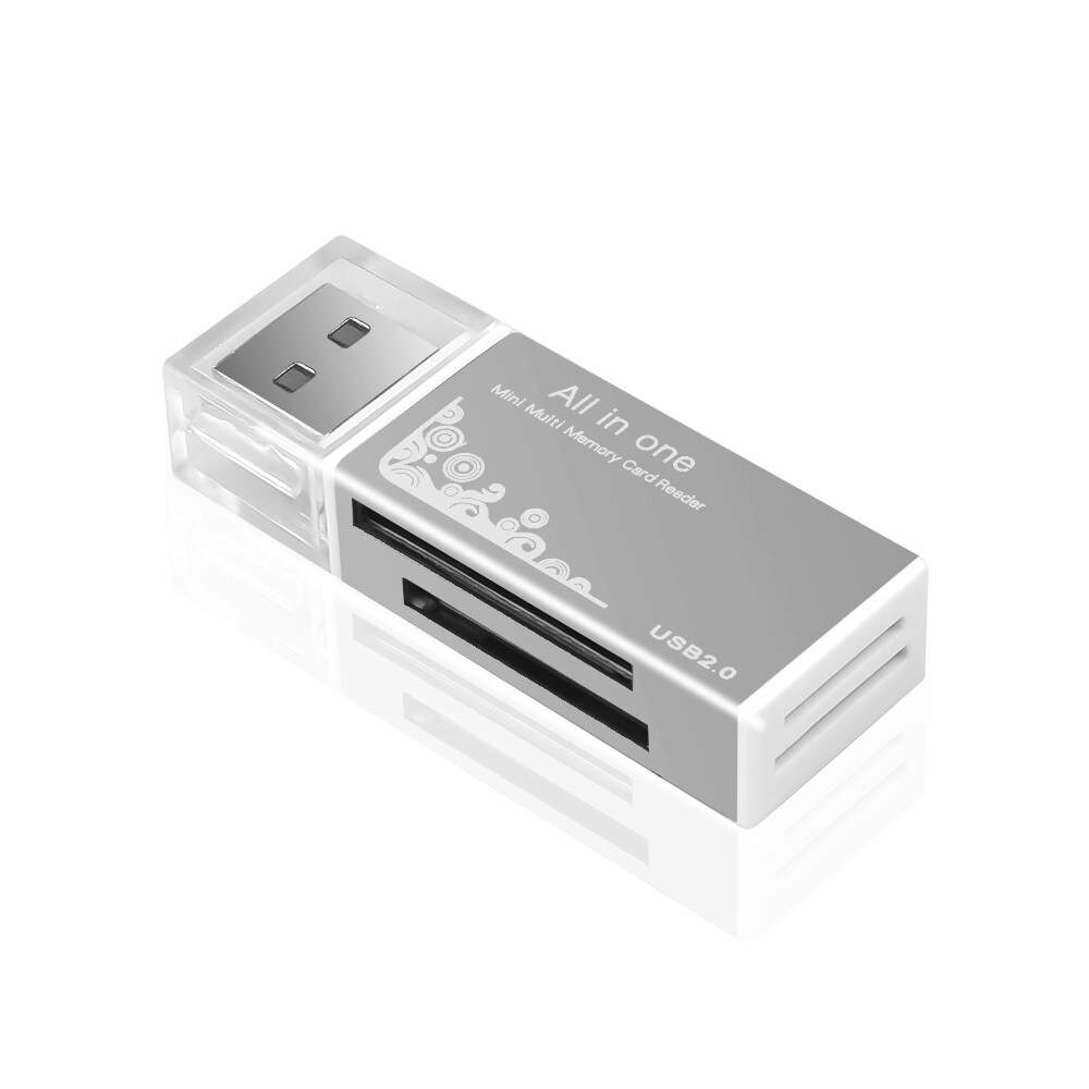 All in 1 Memory Card Reader USB 2.0 Micro S D Card TF Card Reader