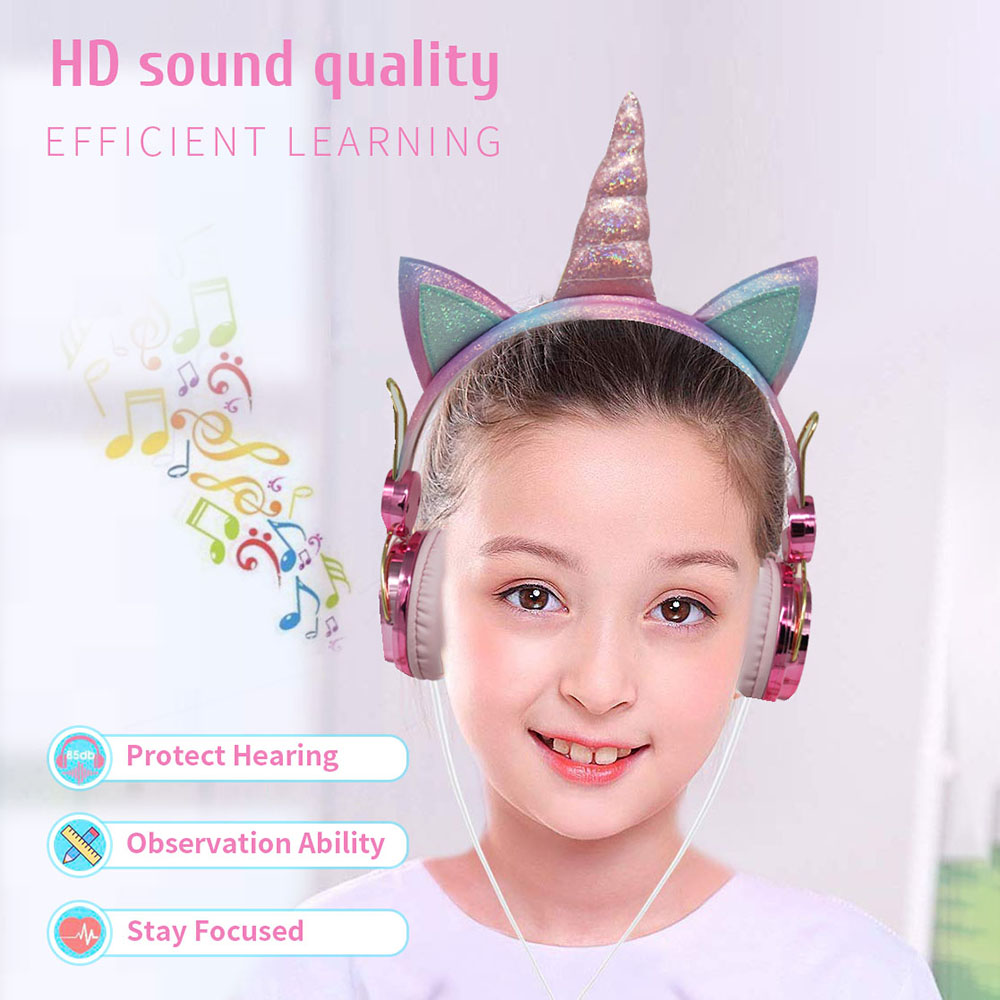 unicorn headset with microphone