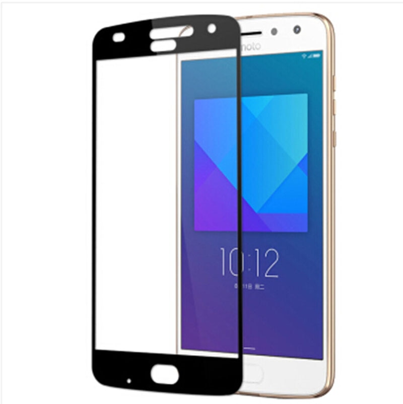 【Moto X4 Black Glass】 Full Tempered Glass For Moto E5 G6 G7 G8 E4 Play Plus X4 Force One Action Screen Protector Guard. 