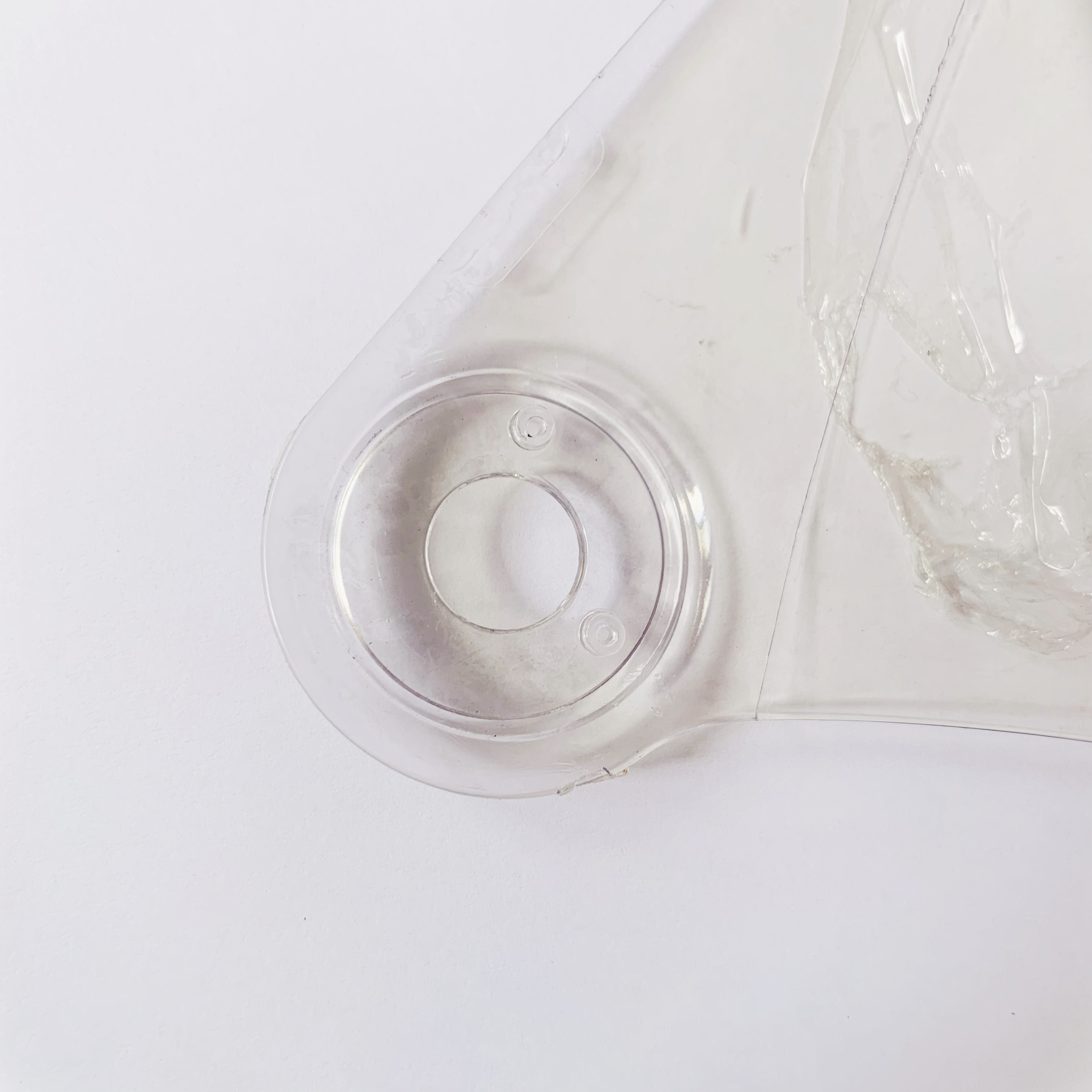 UPCo Helmet Visor White Colour. 