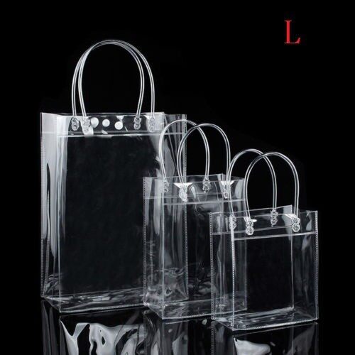 【ALLGOOD】sanhe Ready Stock Clear PVC Transparent Shopping Bag Shoulder Handbag Women Tote Travel Bags Bags for women on sale. 
