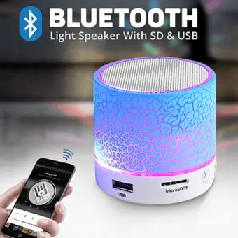 bluetooth dancing light speaker