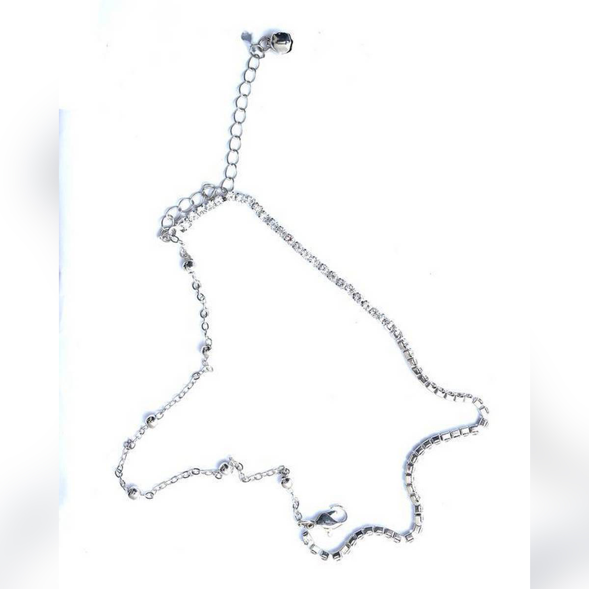Women's Silver Plated Anklet