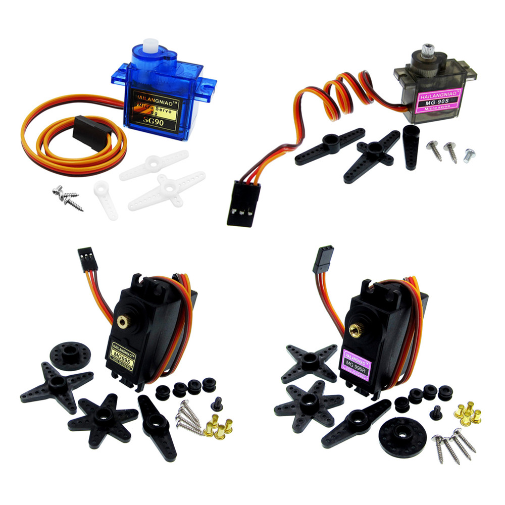 【beauty code】250 Airplane Car SG90 MG90S 9g MG995 MG996 S3003 Mini Micro Servo for for RC 1PCS. 