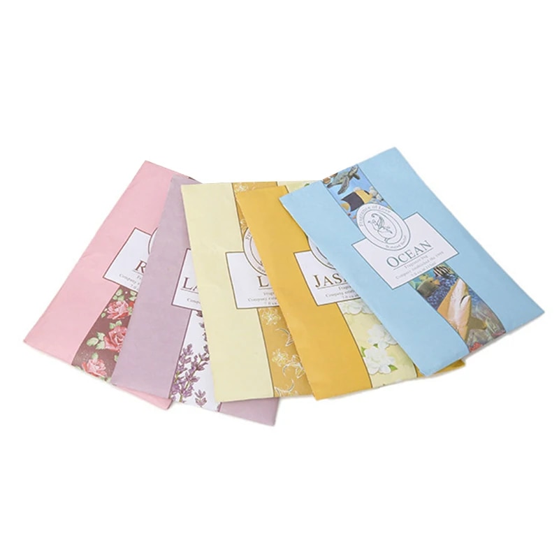Home Fragrance Sachets Air Freshener Wardrobe Aromatherapy Sachets For Wardrobe Sack Clothes Shoes Wardrobe Closet Drops. 