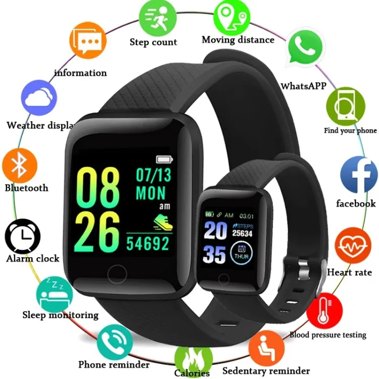 App para best sale smartwatch 116 plus