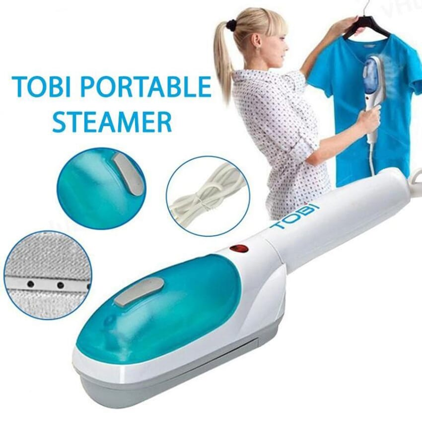 portable handle steam iron