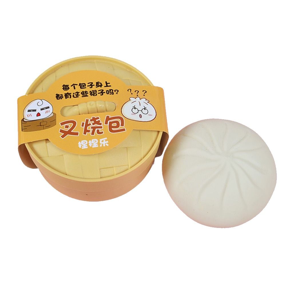 Deep-fried Dough Sticks Steamed Bun Squeeze Toy Bread Pineapple Bun Simulation Fidget Toy TPR