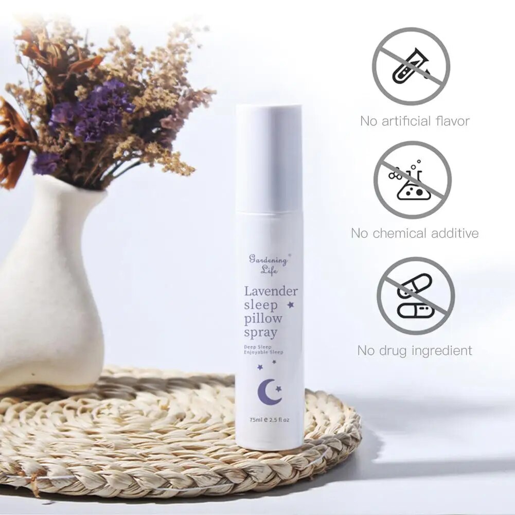 Best Aromatherapy Calm Deep Sleep Mist Pillow Spray with Lavender Essential Oils 75ml Lavender Sleep Spray Insomnia Therapy 40a. 