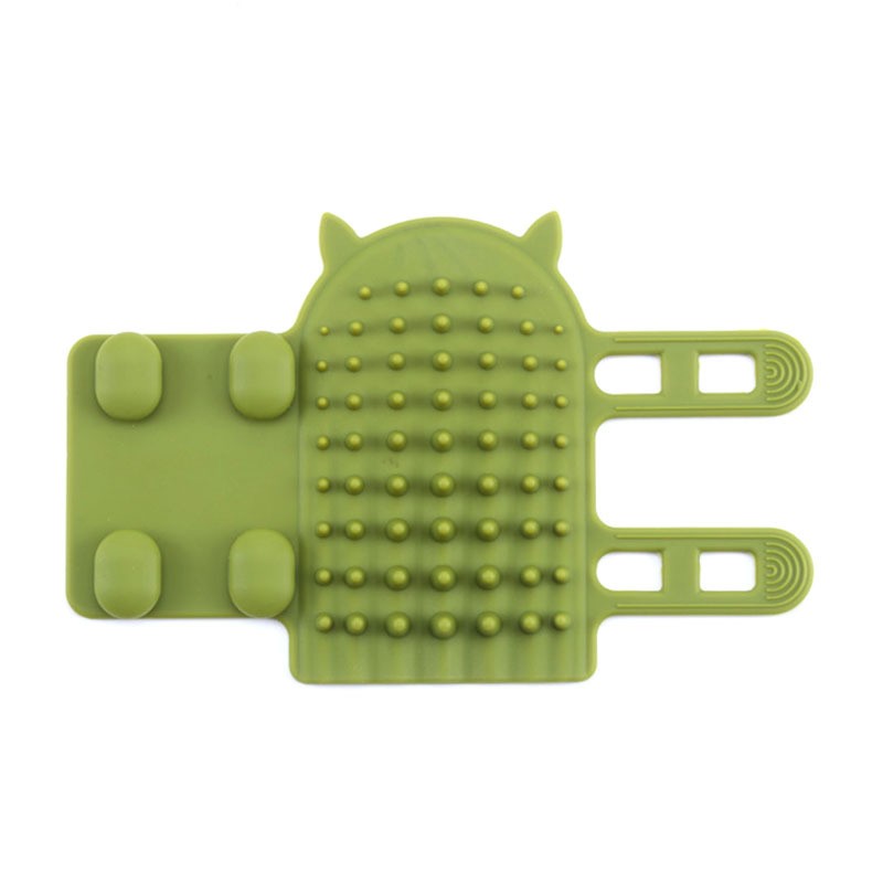 1PC Pet Cat Hair Removal Massage Comb Cat Scratching Brush Kitten Grooming Self-cleaning Corner Cat Scratching Board Comb. 