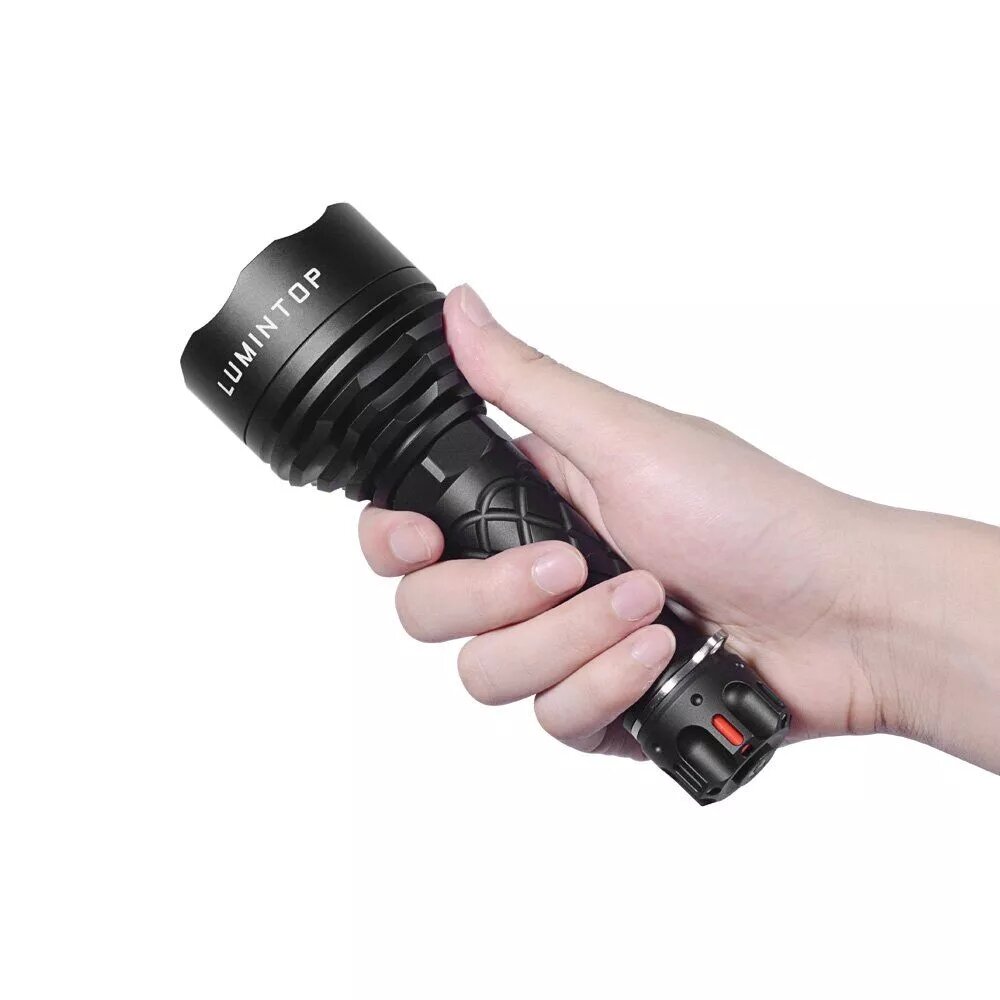 Lumintop Thor3 2500m Long Shoot LEP Flashlight Long Range Strong Spotlight Flashlight Super Bright Waterproof Portable LED Searchlight By 18650 21700 Battery. 