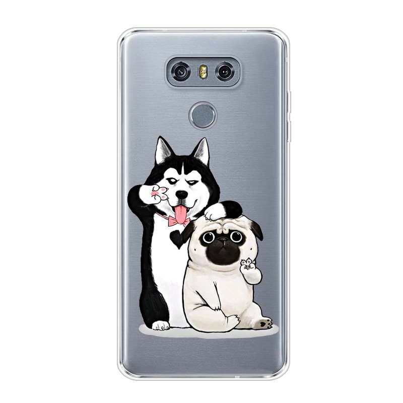 For LG G6 Case 5.7'' Slim Transparent Soft TPU Clear Back Cover For LG G6 LGG6 G 6 LG6 H870DS H870 Phone Cases Fundas Coque Capa. 