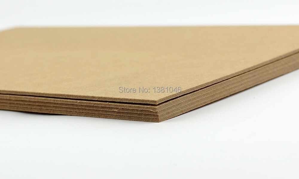 A4 Size Thickness 1.5mm Kraft Chipboard Cardstock Cardboard For Paper Craft Cardmaking - You Choose Quantity. 