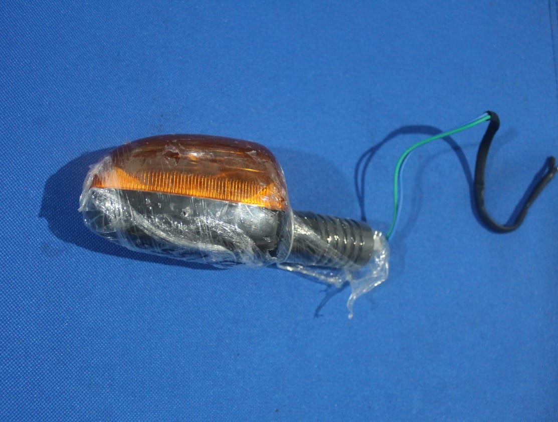 TVS STAR CITY  REAR (LEFT) SIDE SIGNAL LIGHT FULL SET. 