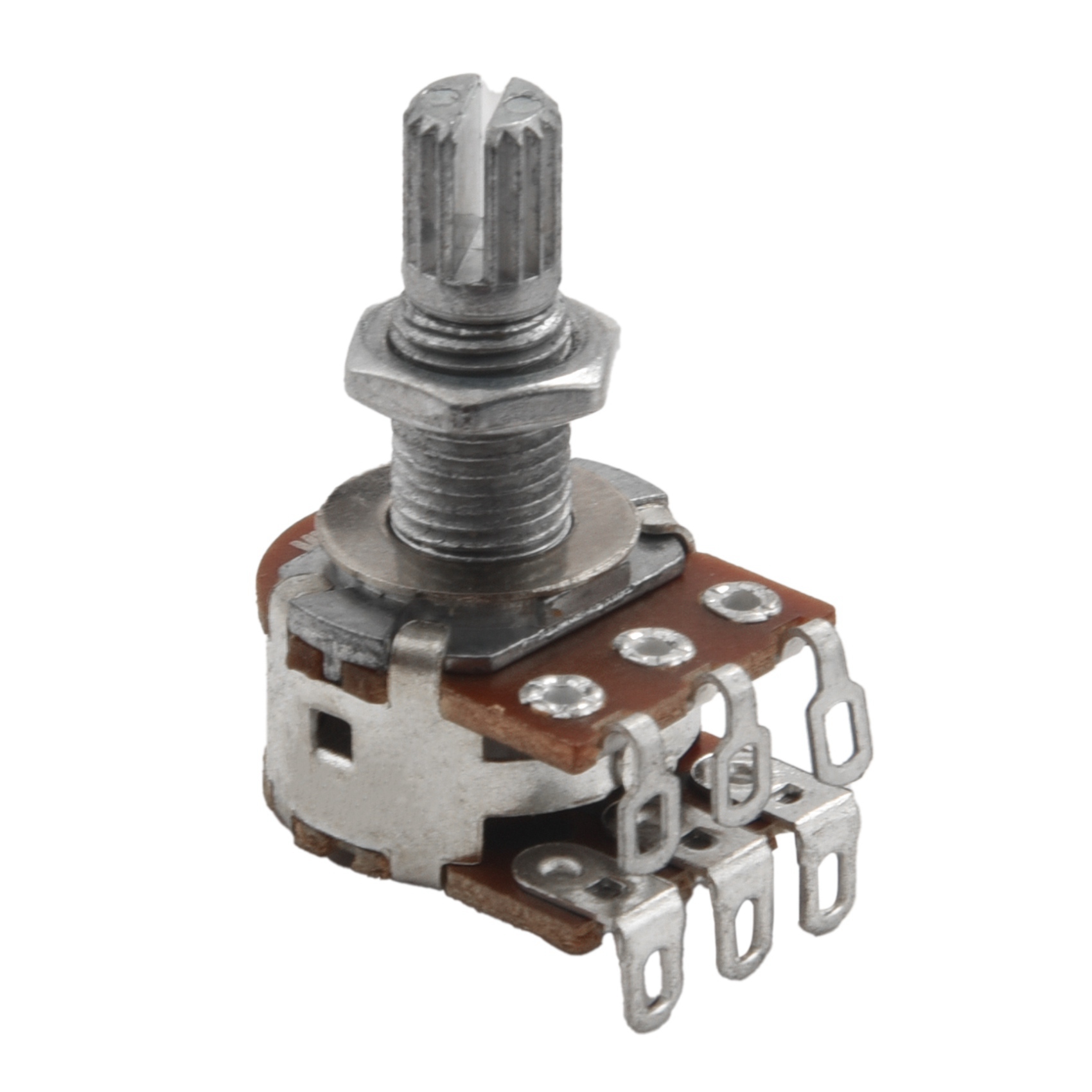3Pc MN500K Dual Blend Balance Potentiometer(POT) Guitar Bass Volume Tone Control Switch. 