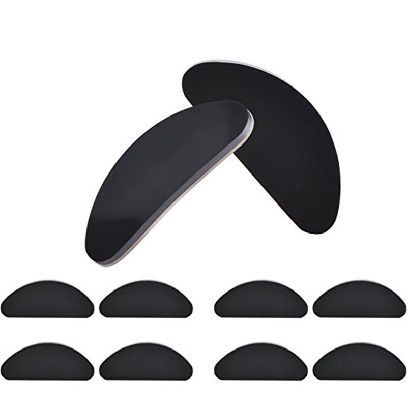 5 Pairs Pack Eyeglass Nose Pads / Anti-Slip Comfort Glasses Retainers / Self Adhesive Soft Silicone Nose Pads. 