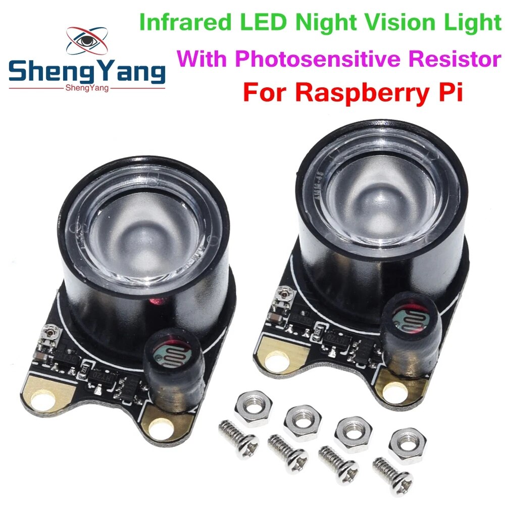 1/2pcs Infrared LED Light 5W 850 Raspberry Pi Camera Board Module Night Vision Infrared IR