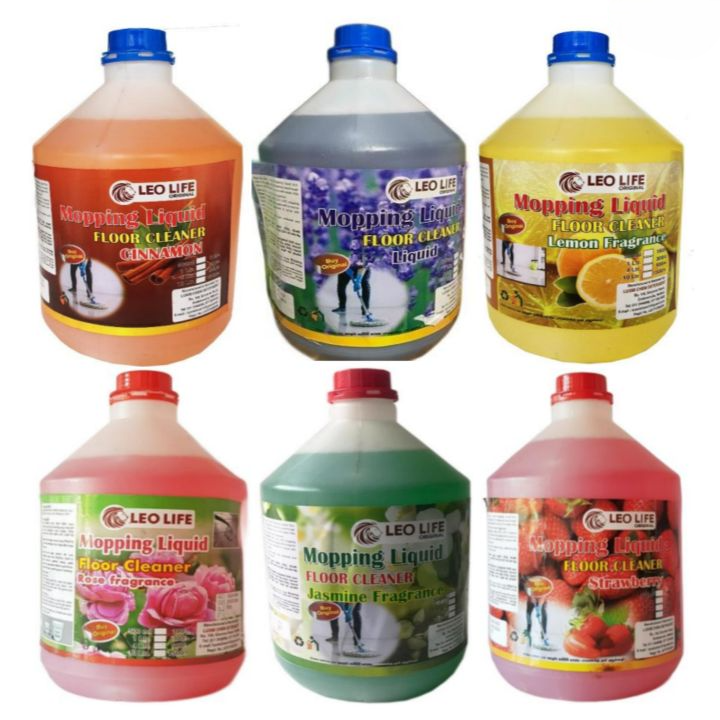 4 Litre Mopping Liquid Leo Life Brand Floor Cleaner Tile Cleaner