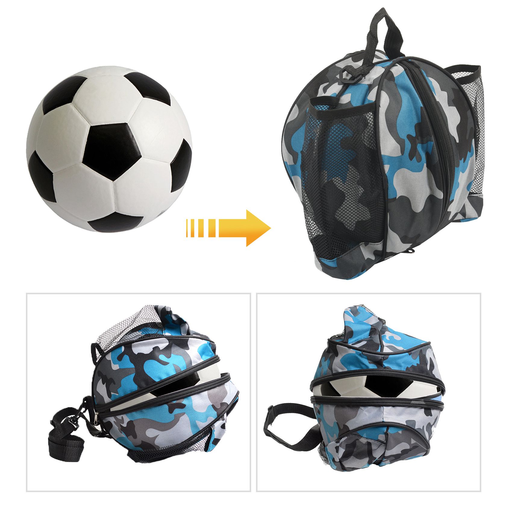9L Waterproof Basketball Bags Sports Volleyball Football Bags. 