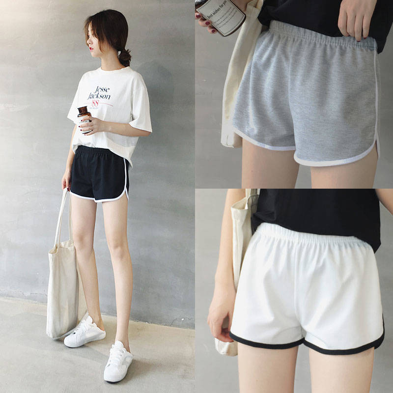 【GUTTY Lifestyle Store

】（NEW） sports shorts loose running pajamas all-match women. 