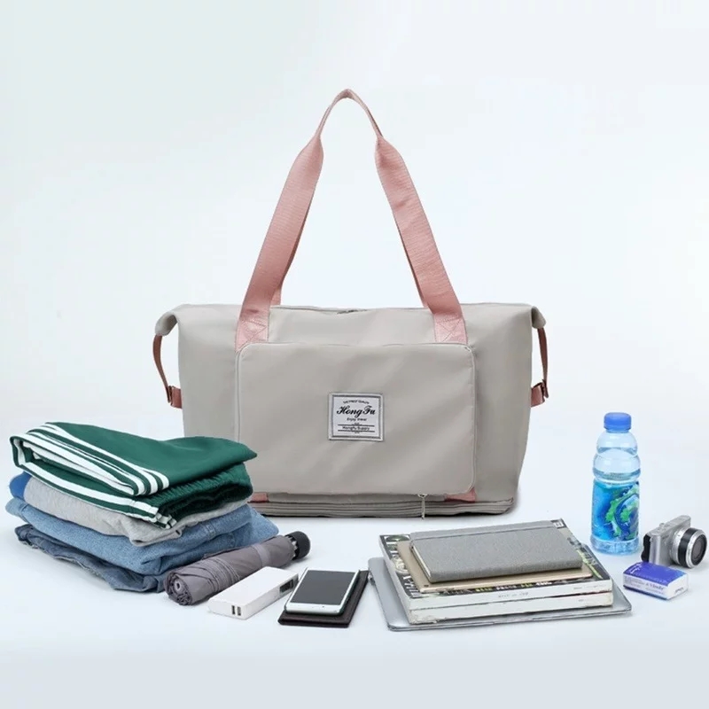 Waterproof Folding Travel Bag Hand Luggage For Men And Women Duffle Bag Travel Storage Bags. 