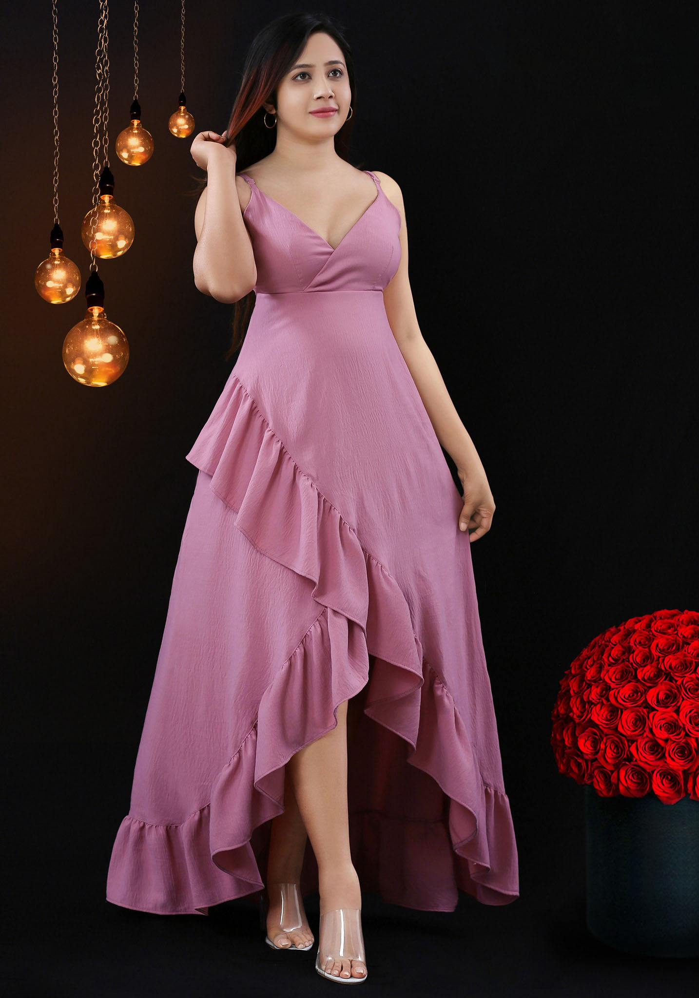 strapless open back dress Spaghetti Strap Green Bandage Dress Summer Night Club V Neck Draped Ev –  The Clothing Company Sydney main image 0