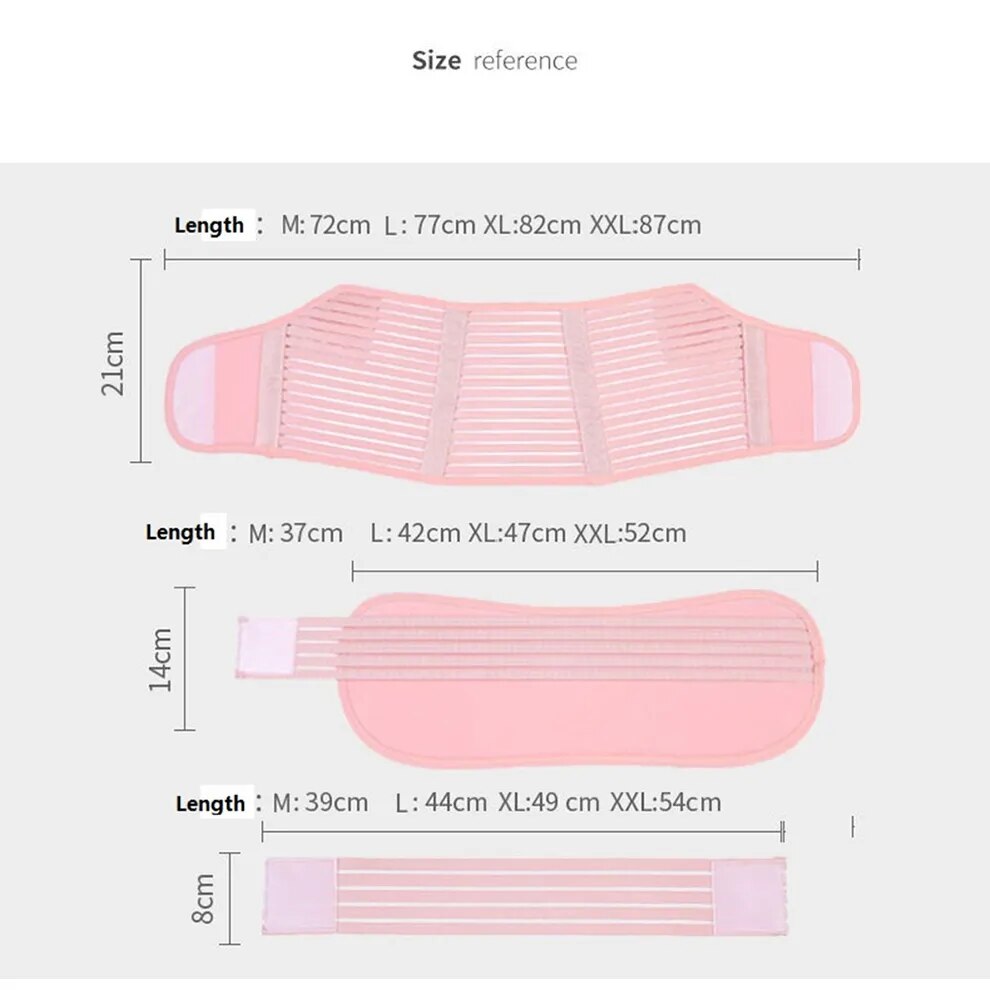 Pregnant Women Belts Maternity Belly Belt Waist Care Abdomen Support Postpartum Belt Pelvis Recovery Shapewear Breathable BeltHats & Caps. 