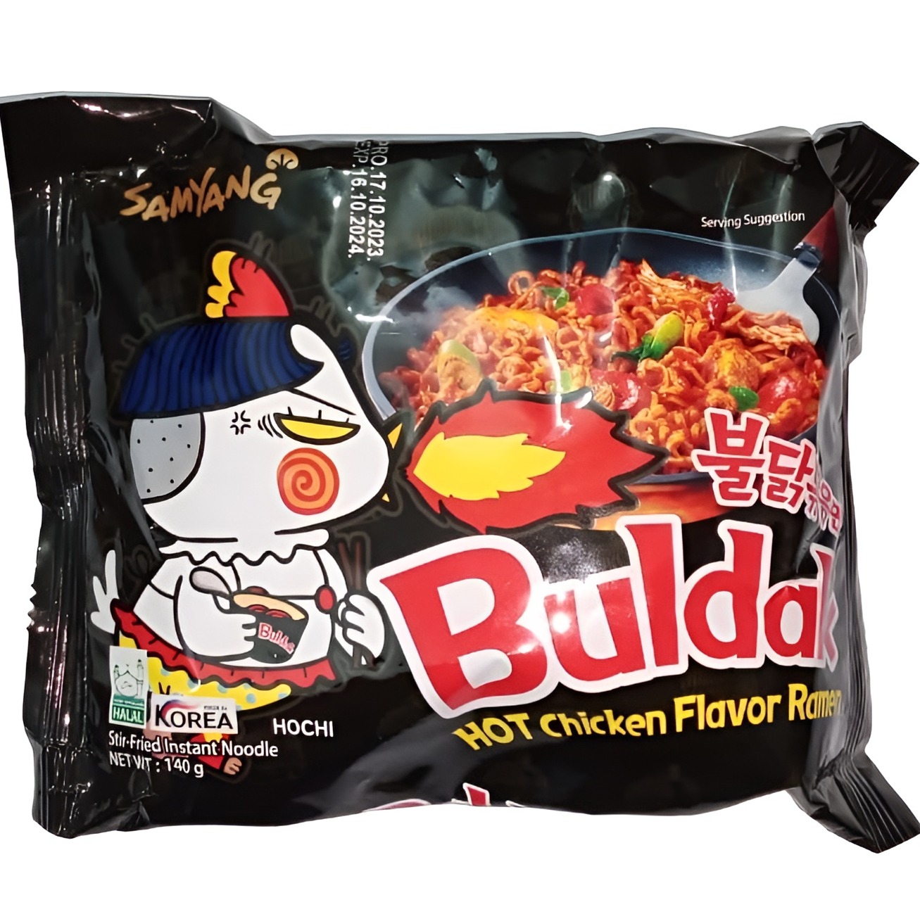 Samyang Buldak Hot chicken flavour ramen 140g