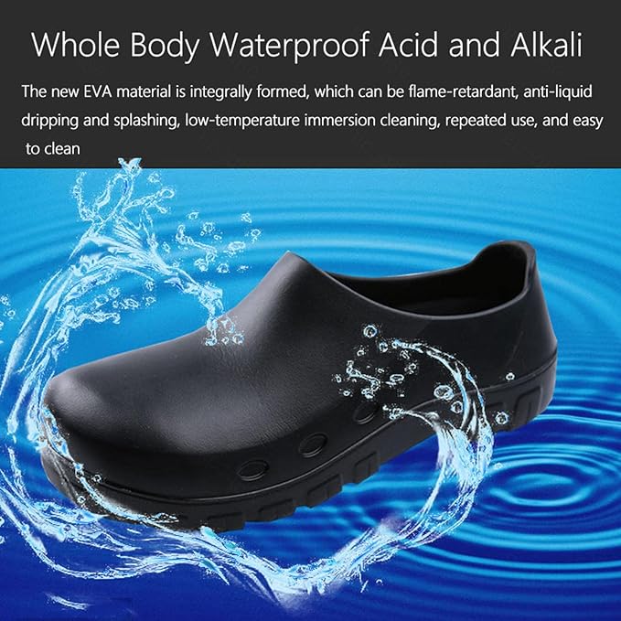 Vista Galley Chef Shoe | Oil Water Resistant Nursing Chef Shoes | Non Slip Food Service Kitchen Shoes, Non Slippery Shoe, Kitchen Safety Shoe, Safety Shoes for Men and Women l. 