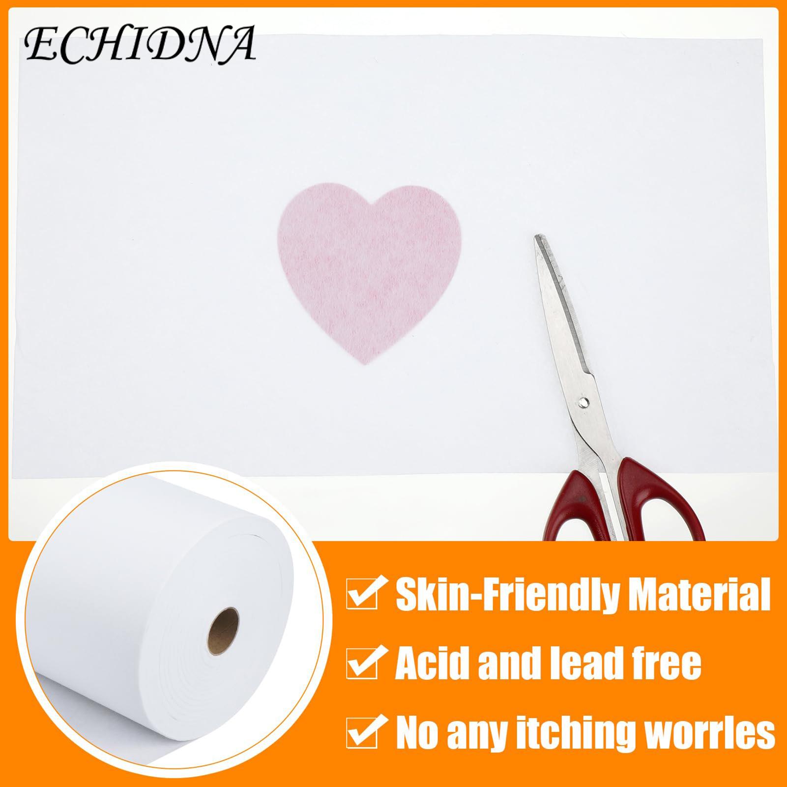 Acid Lead Free Embroidery Stabilizer 1 Roll Embroidery Stabilizer Medium Weight Tear Away Hand Sewing Decorative Stitching Quick-fix Embroidery Stabilizer for Skin-contact Clothing. 