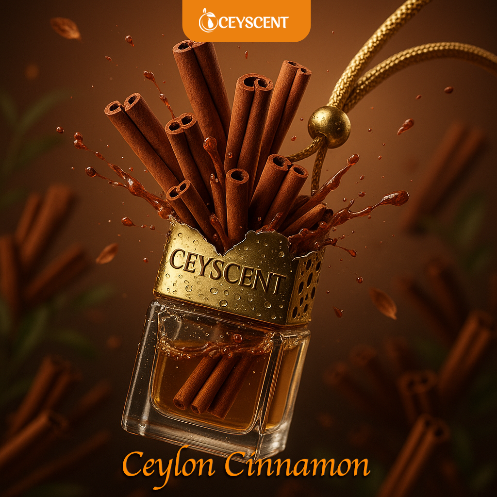 100% Pure Natural Cinnamon Fragrance Aroma Car Diffuser Air freshner