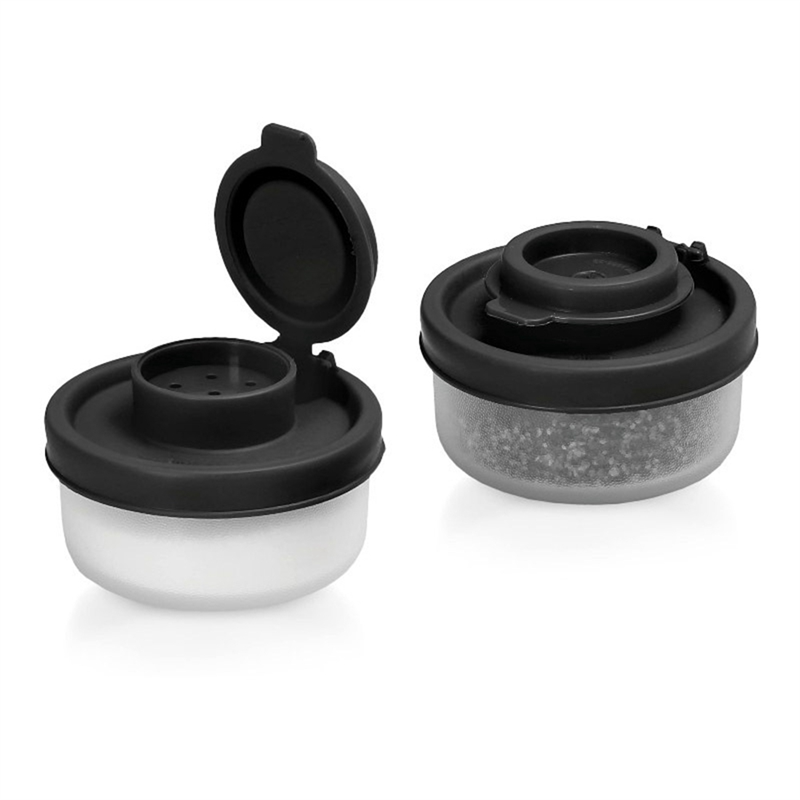 Salt and Pepper Shakers Moisture Proof Travel Spice Set Spice Jar. 