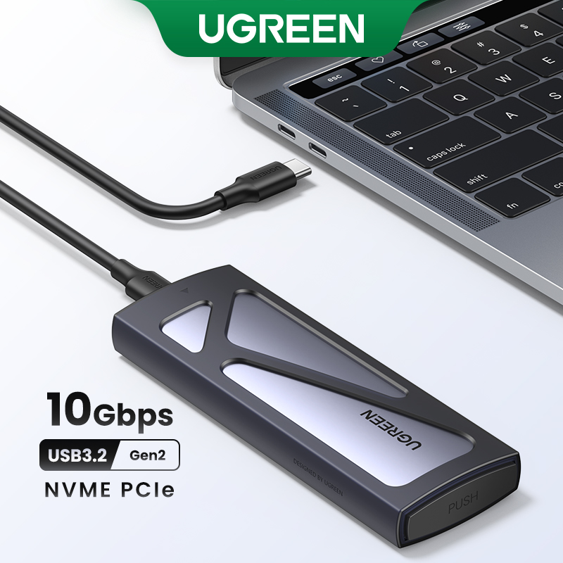 UGREEN NVMe SSD Enclosure Adapter 10Gbps USB C Gen2 Tool