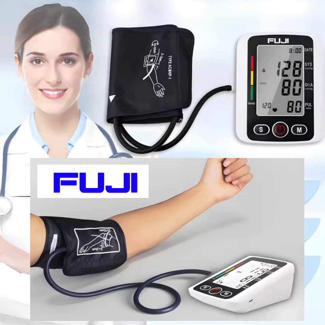 Original FUJI Blood pressure meter fully automatic(USB powered). 