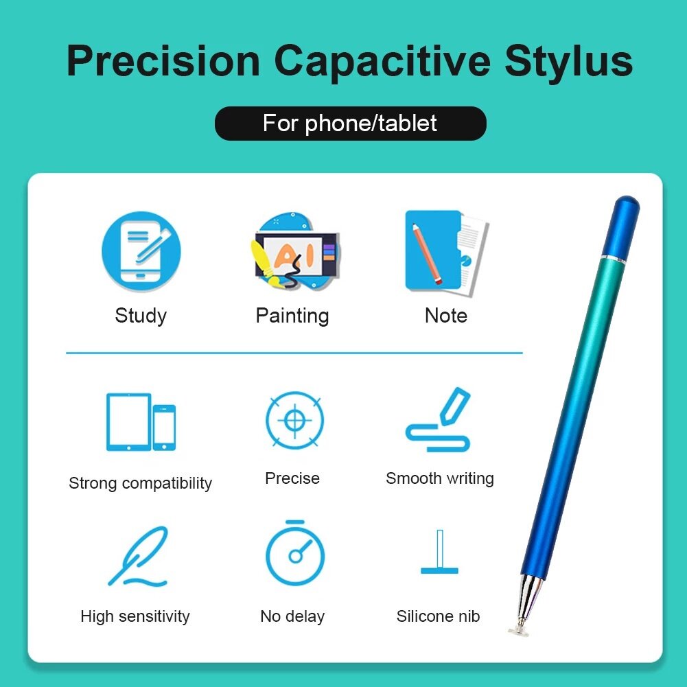 Magnetic Touch Screen Stylus Pen for OPPO Pad 11 2022 OPPO Pad Air 10.36 inch Replaceable Suction Tip Transparent Disc Stylus Compatible withCapacitive Screen. 