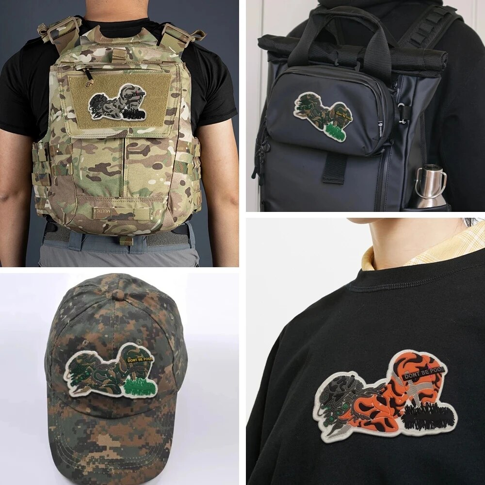 3D Rubber Girl Patches Tactical Military Badge Combat Emblem Applique DONT BE POOR Night Vision Goggles Beauty Patch. 
