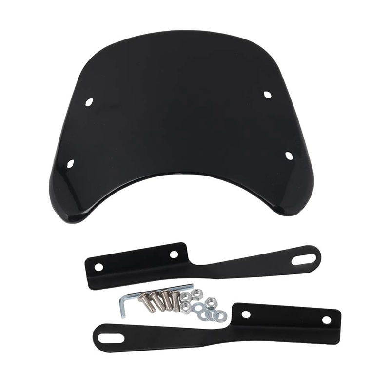 BOMATY Wind Screen Shield For Y&AMAHA For XSR 900 XSR900 Xsr900 2022 2023 Motorcycle Windscreen Windshield Air Wind Deflector Air Deflector (Color : Transparent Blue