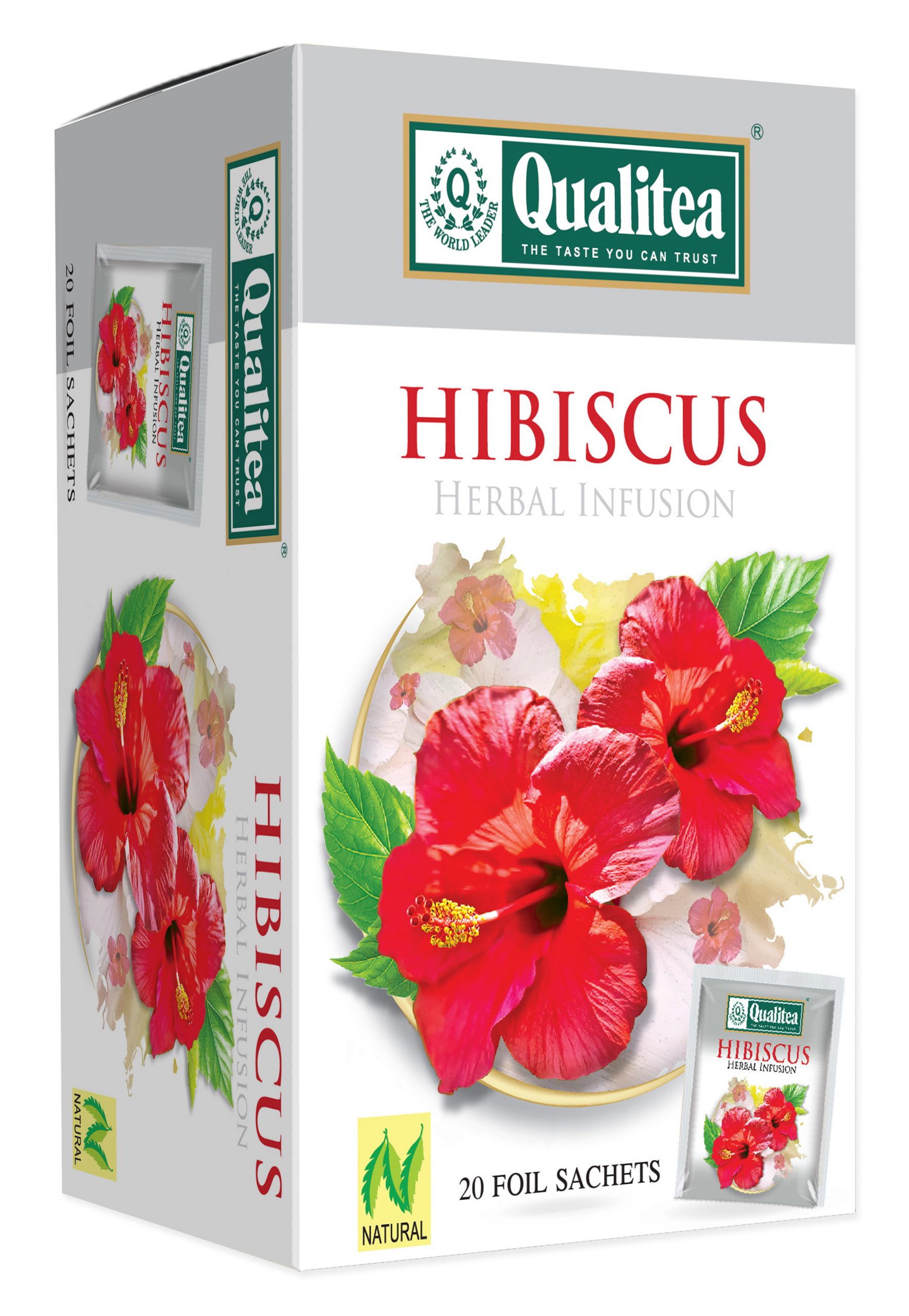 Qualitea Herbal Tea Hibiscus. 