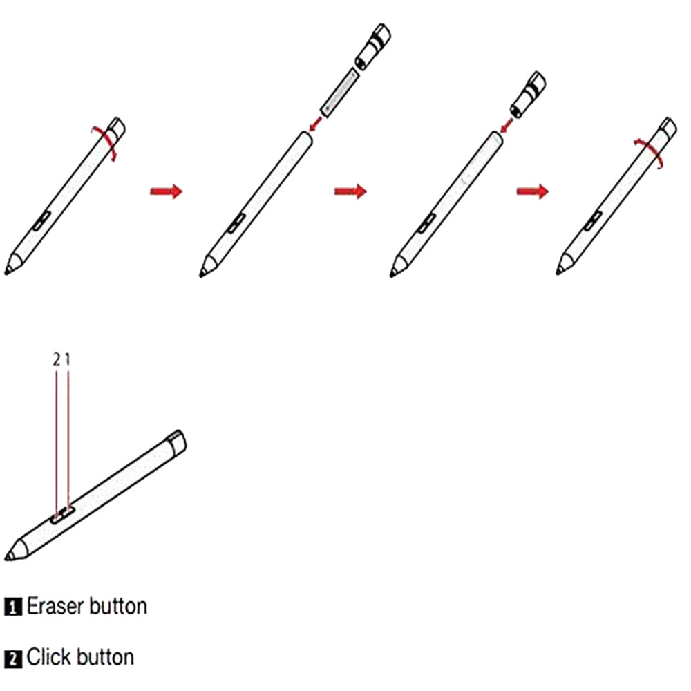 Stylus Pen For Lenovo Ideapad Flex 5 14 (For Intel) Ideapad Flex 5. 