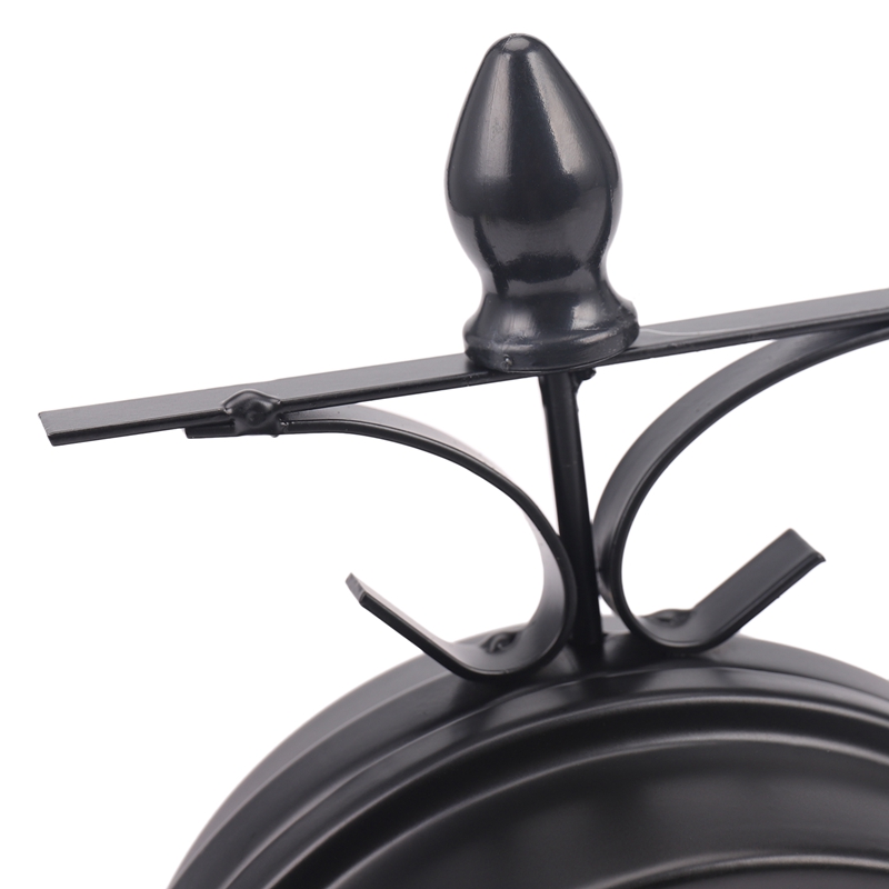 European-Style Double-Sided Wall Clock Creative Classic Clocks Monochrome. 