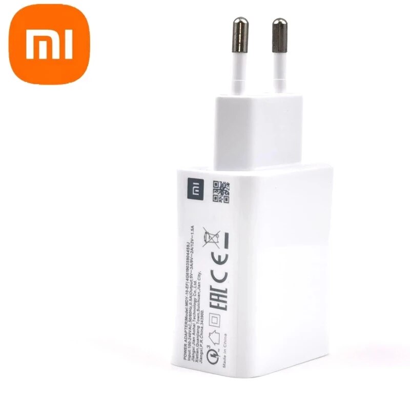 Xiaomi Redmi Note 8 Pro Charger Original 18W Fast Charge Power Adapter for Xiaomi Mi 8 9 Redmi Note 7 9 10 Usb Type C 3A Cable. 