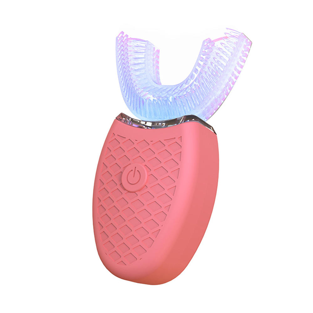 Automatic 360 Degree Electric U-shaped Toothbrush 4 Modes Tooth Brush Adult Intelligent Clean Teeth Tools