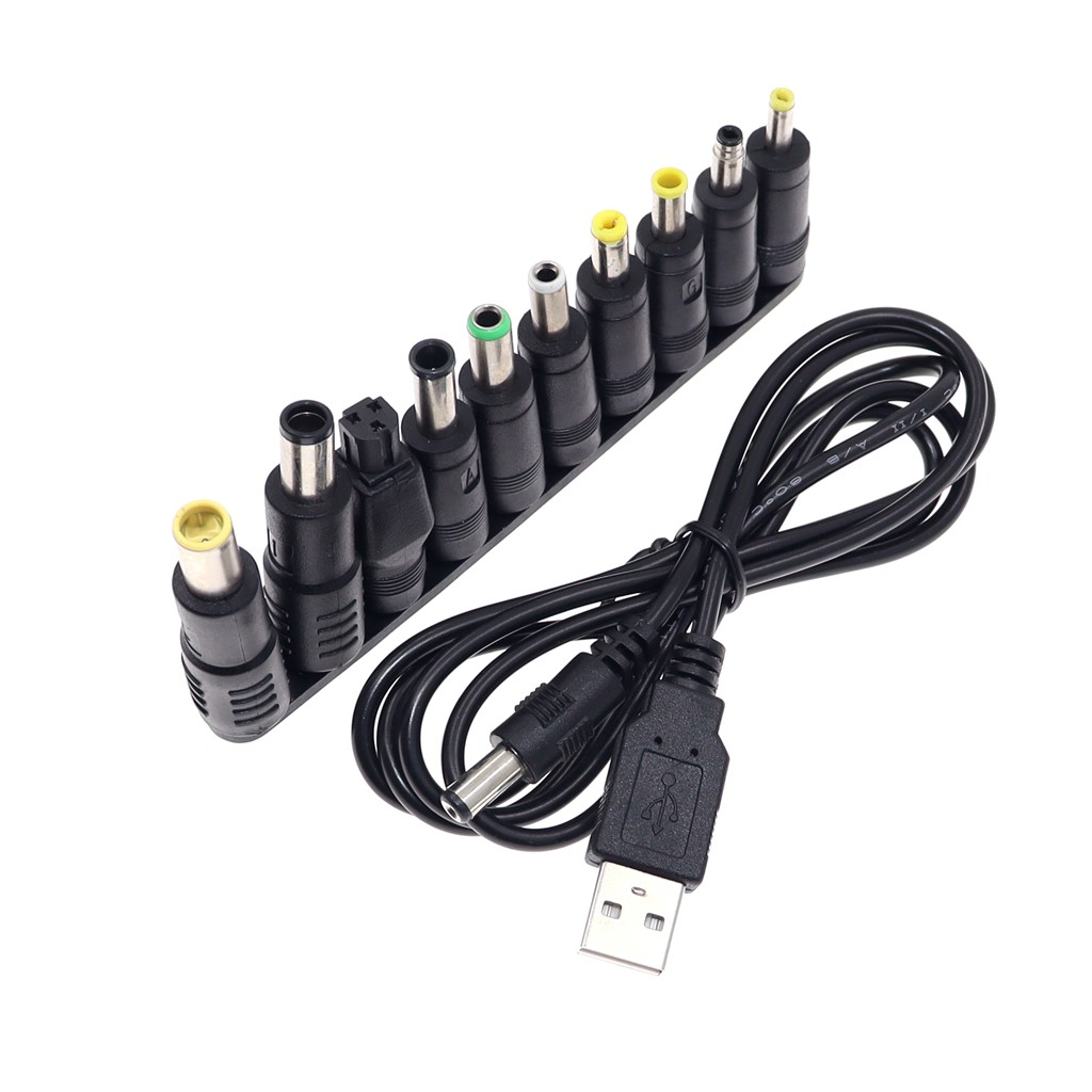 Universal USB to DC Jack Power Charging Cable Cord DC 5.5x2.1mm Plug Connector Adapter for Router Mini Fan Speaker. 