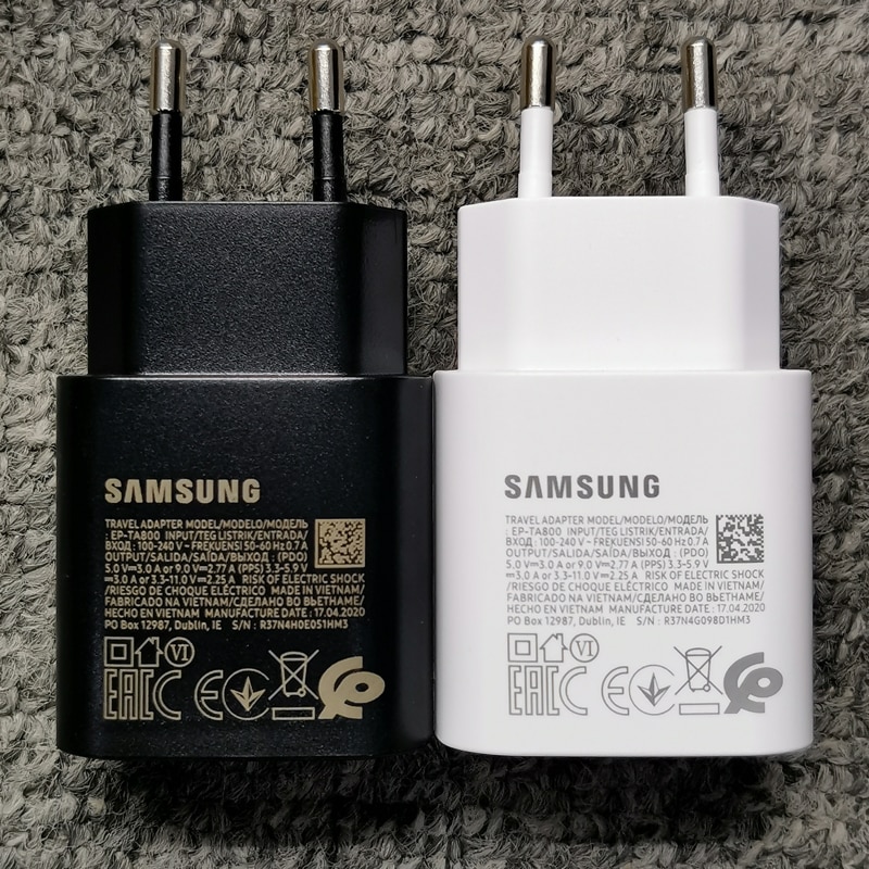 Samsung S20 Charger 25W EU Super Fast Charging power adapter for Galaxy S20 S21 S22 S23 note 20 Ultra 10 Plus Z Flip Fold 4 3 2. 
