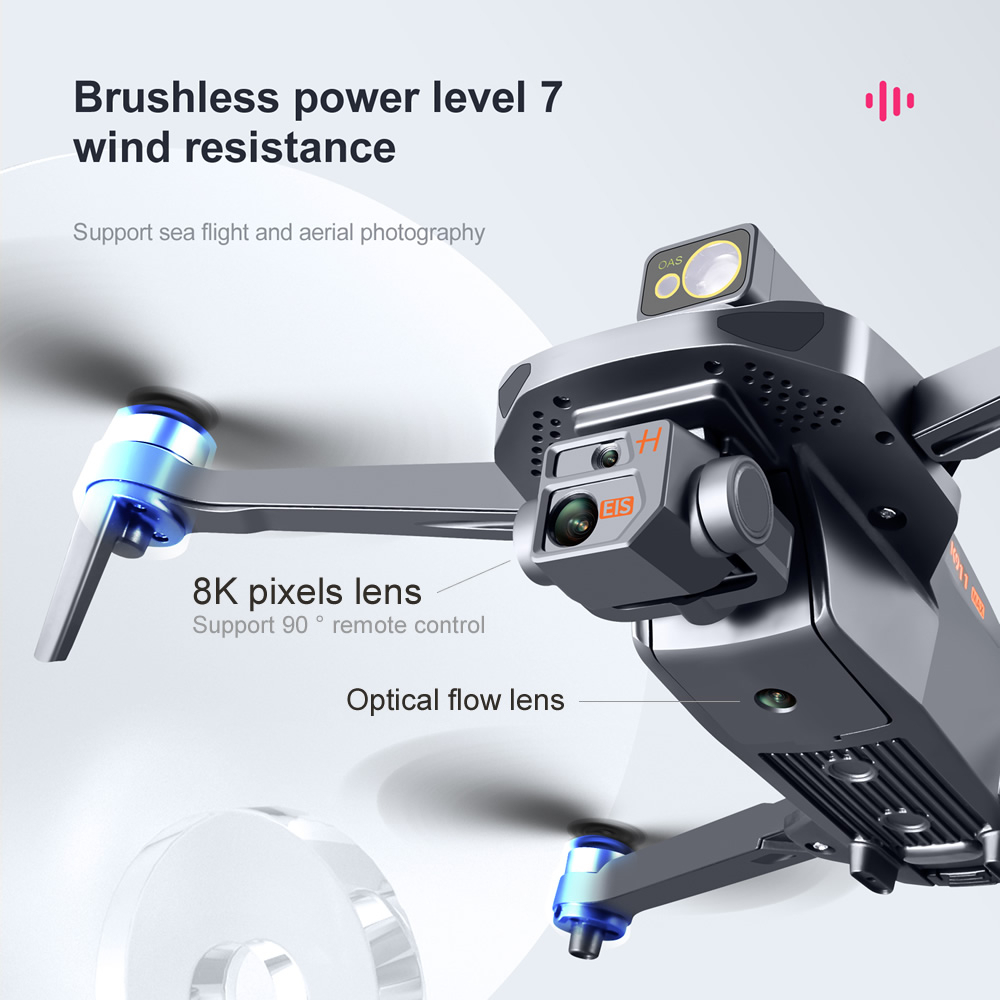 K911 Max Gps Drone 4k Professional Aerial Photography Rc Helicopters Brushless Obstacle Avoidance Folding Quadcopter With Camera. 