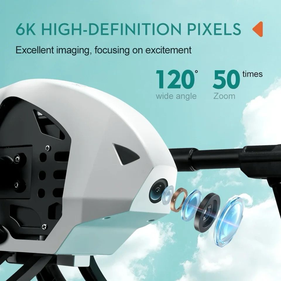 New Genuine KS66 Drone Dual Camera 8K Professional Optical Flow Dual Brushless Dron Visual Hover Free Bag PackDual Lens Alloy. 